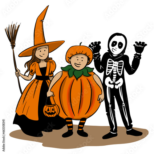 Enfants Halloween