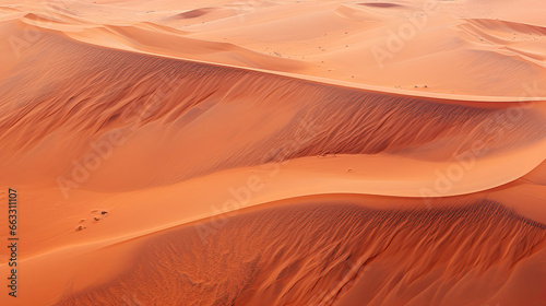 Vibrant Red Sand Dunes National Park