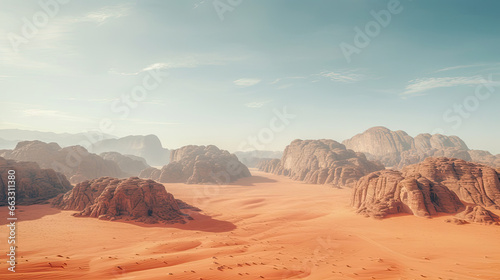 Surreal Landscapes and desert