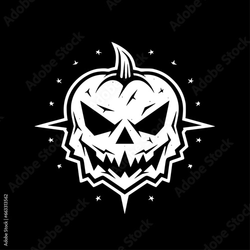 Halloween | Black and White Vector illustration