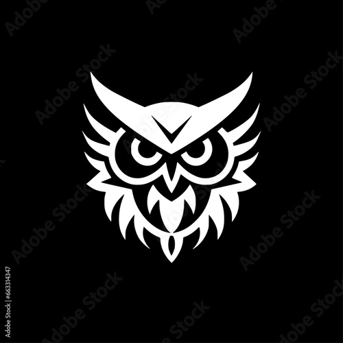Owl - High Quality Vector Logo - Vector illustration ideal for T-shirt graphic