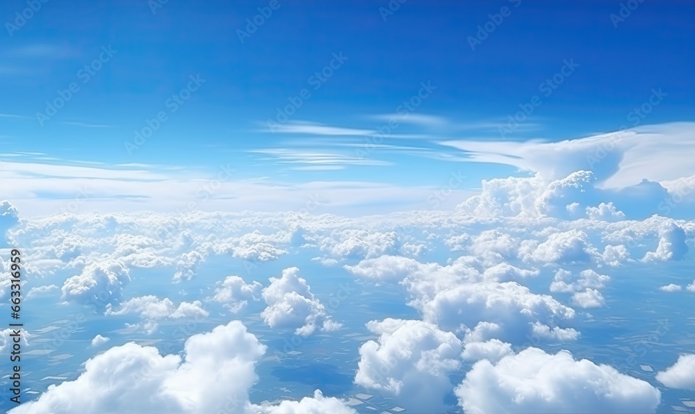 impressive image of an aerial view of beautiful clouds on a lovely day. Generative AI impressive image of an aerial view of beautiful clouds on a lovely day. Generative AI