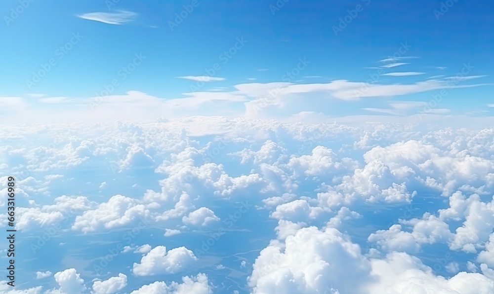 impressive image of an aerial view of beautiful clouds on a lovely day. Generative AI impressive image of an aerial view of beautiful clouds on a lovely day. Generative AI
