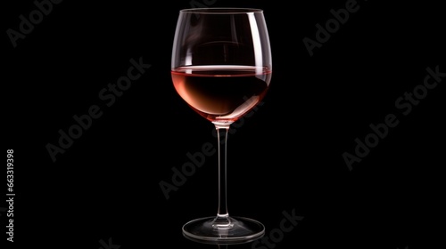 glass of red wine  generated by AI