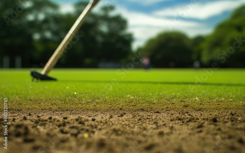 Inspection and Cricket Pitch Preparation