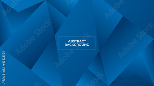 ABSTRACT GEOMETRIC BACKGROUND GRADIENT BLUE COLOR DESIGN VECTOR TEMPLATE GOOD FOR MODERN WEBSITE, WALLPAPER, COVER DESIGN 
