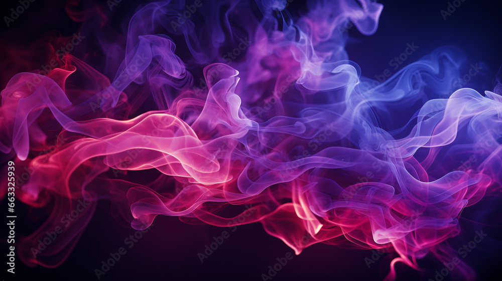 Fototapeta premium abstract colorful smoke HD 8K wallpaper Stock Photographic Image
