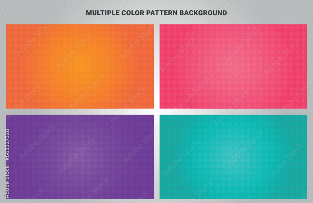 Fototapeta premium Premium Multiple Color Pattern background, Abstract multicolored background
