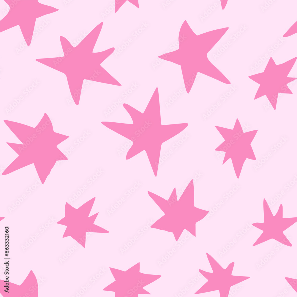 Vector Seamless Pattern.Abstract stars . Matisse Starry Sky. Background in Minimal Trendy Style. Geometric Abstract Texture with Star Different Shapes.Print Paper.Symbol.Holiday.New Year.Christmas Vector Seamless Pattern.Abstract stars . Matisse Starry Sky. Background in Minimal Trendy Style. Geometric Abstract Texture with Star Different Shapes.Print Paper.Symbol.Holiday.New Year.Christmas