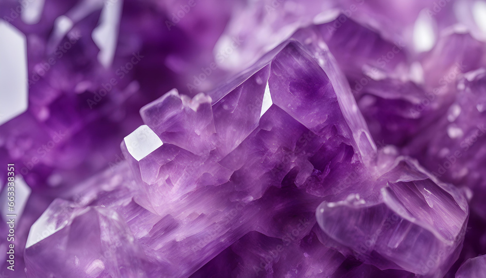 Fototapeta premium beautiful abstract lilac Macro background. Natural purple crystal, close-up.