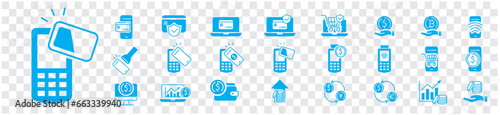 Payment System Cashless icons scan icon with smartphone scan me IC Card Mobile Finance