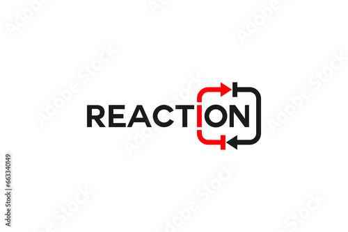 Free Download vector is the word reaction. action and reaction - GFXLoad