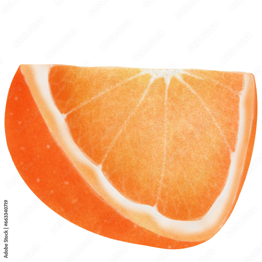 Orange fruit. Orang slice isolate on white. With clipping path. Orange fruit. Orang slice isolate on white. With clipping path.