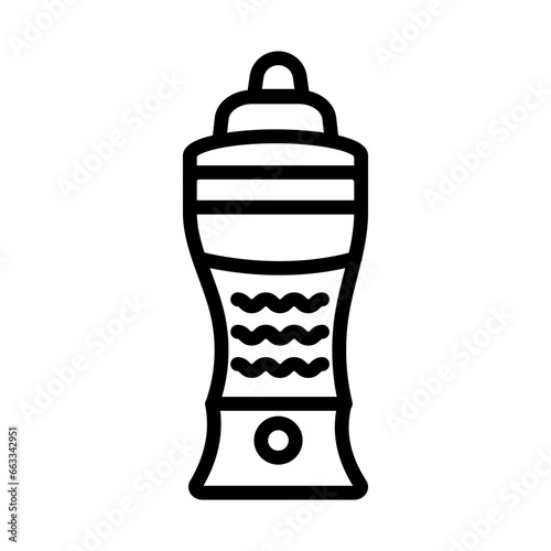Cocktail Shaker icon in vector. Illustration