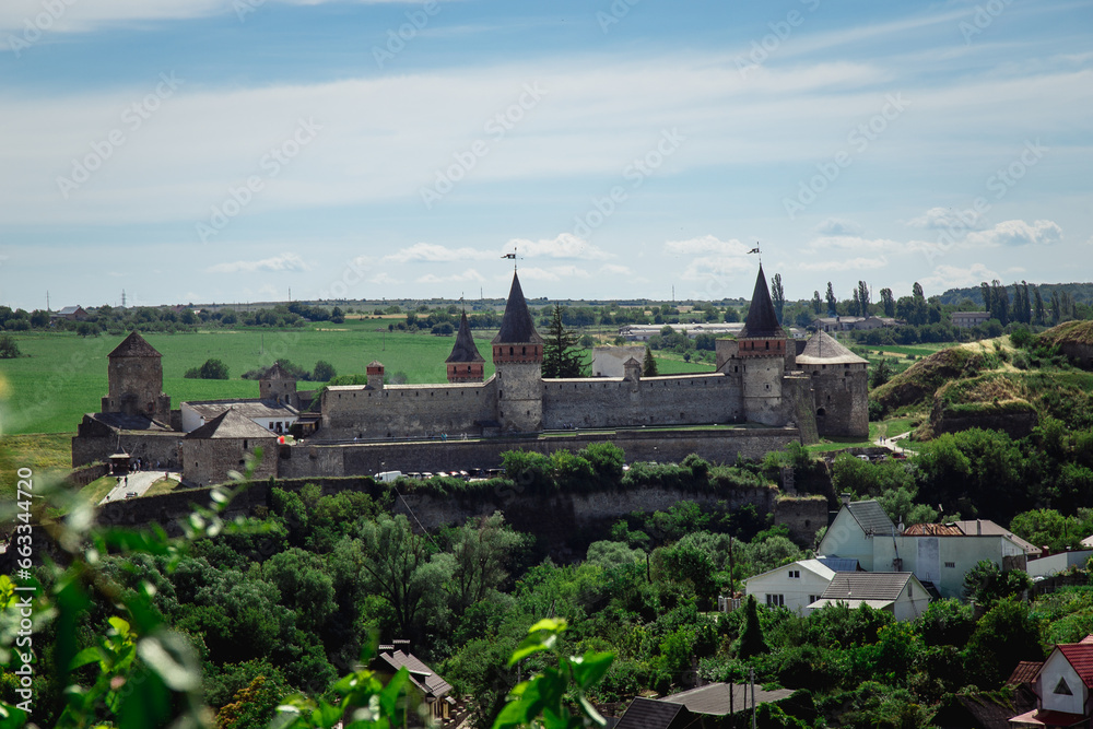 impressive Kamenets Podilsk fortress, castles of Ukraine