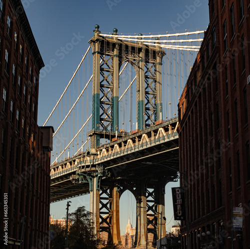 Fototapeta Naklejka Na Ścianę i Meble -  Pont de Brooklyn