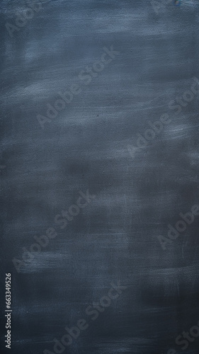 vertical narrow surface of dark blue chalkboard for menu or school theme