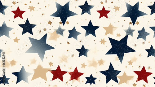 flat background graphics painted stars on paper holiday pattern