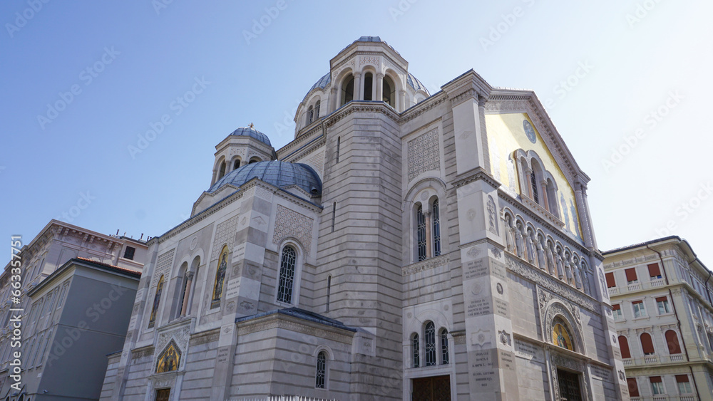 Saint Spyridon Church is a Serbian Orthodox community in Trieste was established in 1748 when Empress Maria Theresa allowed free practice of religion