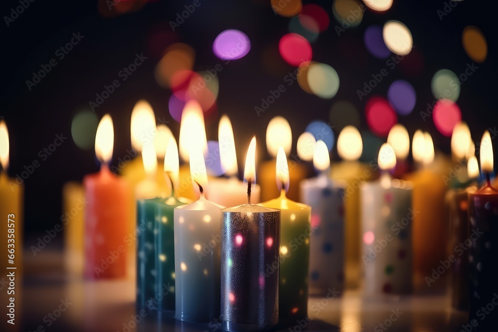 a modern paraffin candle background for event celebration a modern paraffin candle background for event celebration