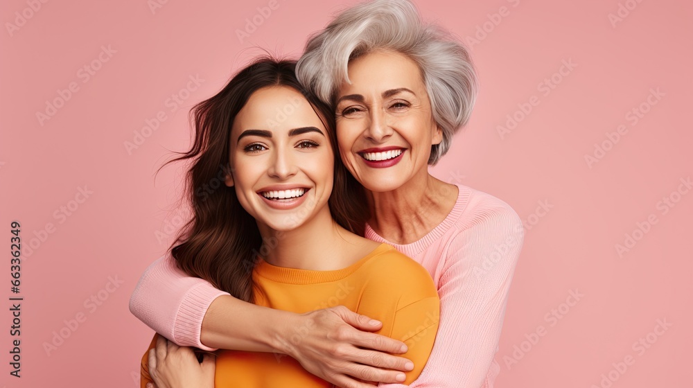 Mother and daughter Mother and daughter