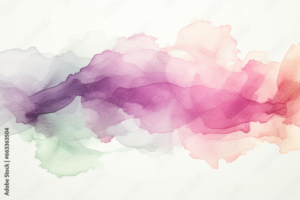 Expressive watercolor paint stains, ideal for adding flair to your design