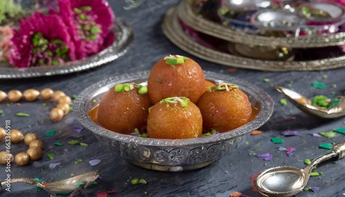 Indian Sweet Food Gulab Jamun