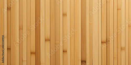 Background image made from many bamboo stalks arranged together beautifully and neatly.