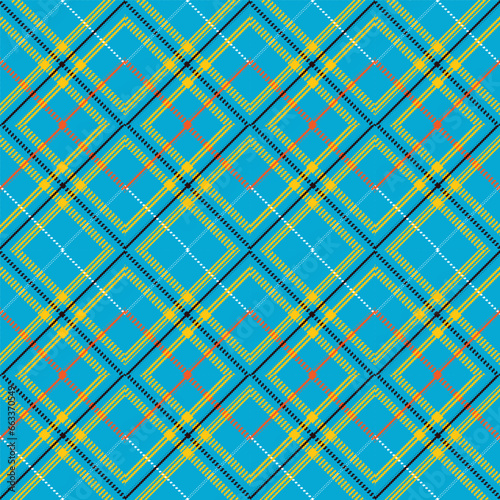 Scottish tartan plaid repeated vector seamless pattern for the background