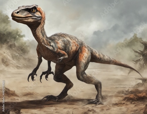 Velociraptor dinosaur © Ulrich