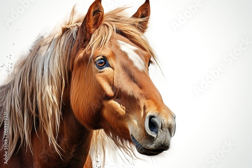 portrait of a horse