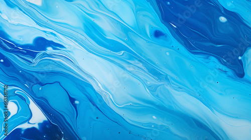 blue liquid marble abstract background