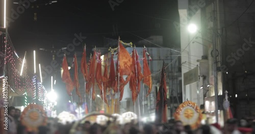 Ganeshotsav or Ganesh Chaturthi celebration in India photo