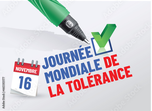 Journée mondiale de la tolérance