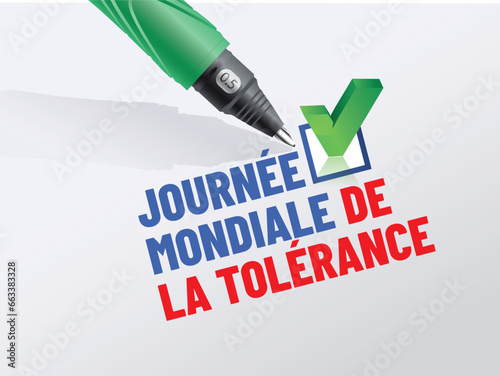 Journée mondiale de la tolérance