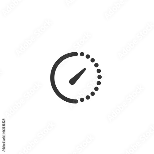 Timer icon. Deadline symbol modern, simple, vector, icon for website design, mobile app, ui. Vector Illustration