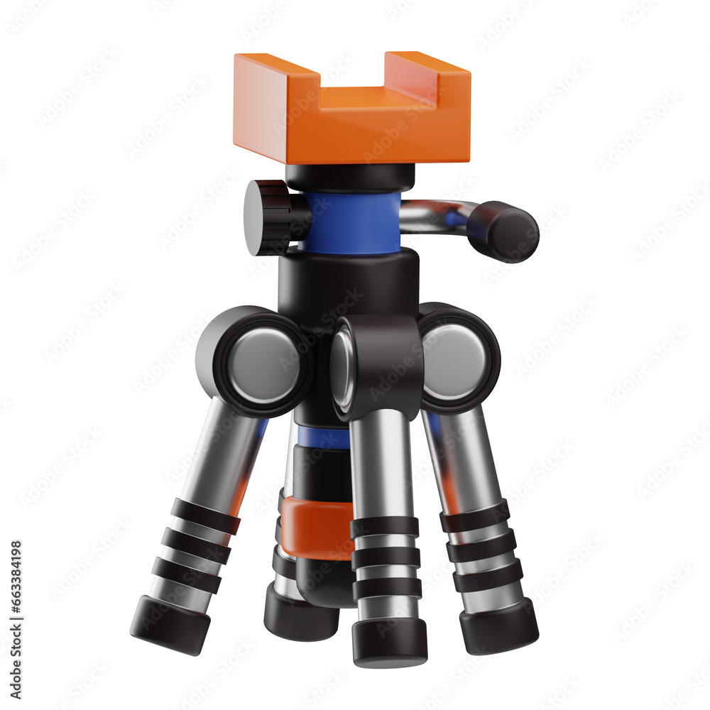 content creator Camera Tripod illustration 3d content creator Camera Tripod illustration 3d