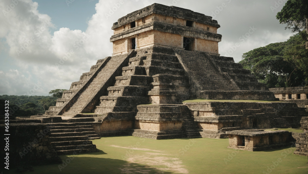 Mayan Temple Complex
