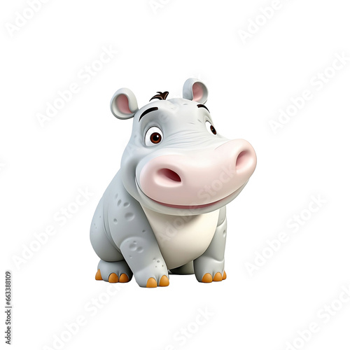 Hippopotamus cartoon