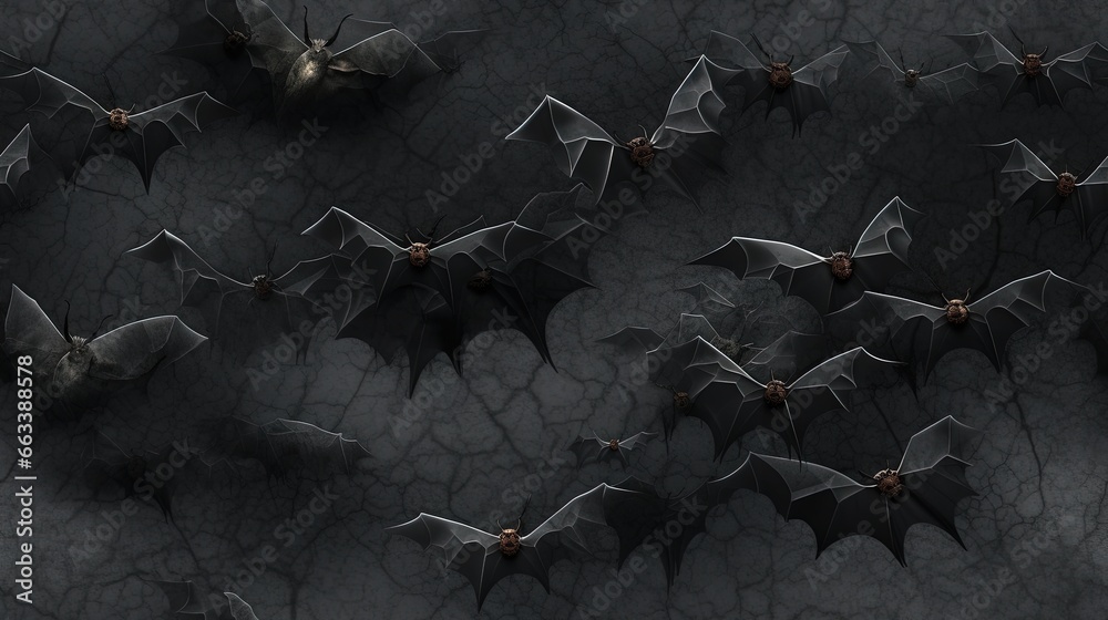  a group of bats flying through the air with bats on them.  generative ai