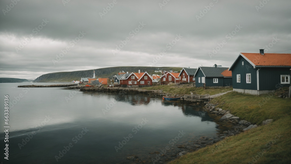 Nordic Fishing Village