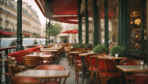 Parisian Street Cafe