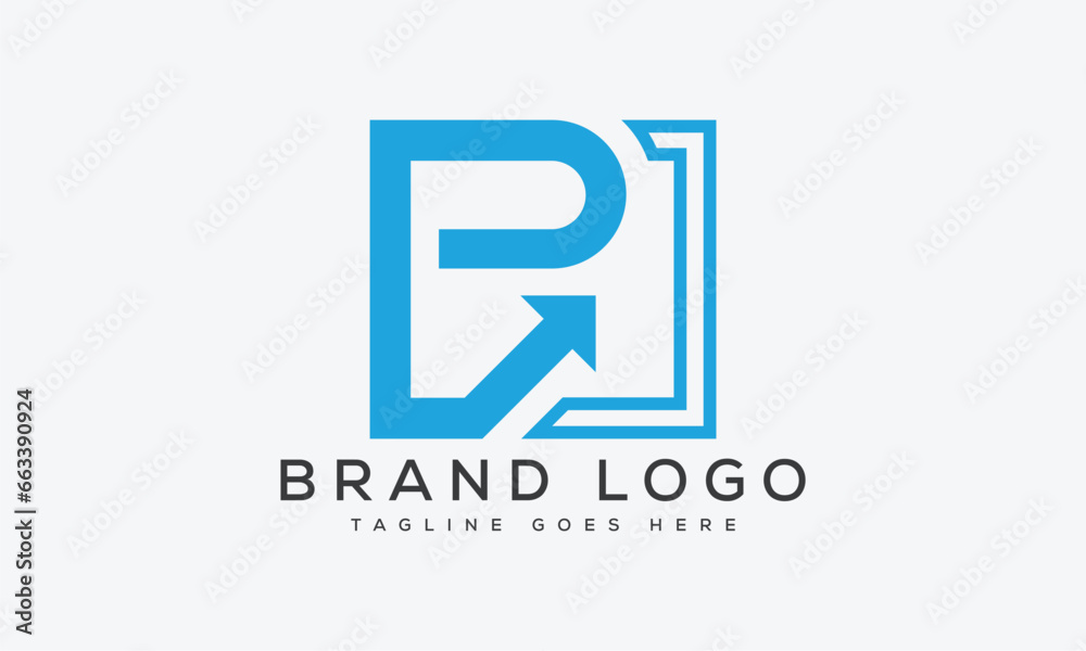 letter P logo design vector template design for brand. letter P logo design vector template design for brand.