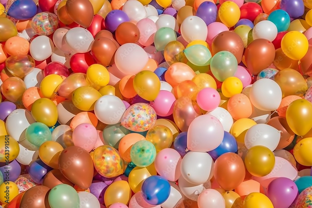 texture background of multicolored rubber balloons. texture background of multicolored rubber balloons.