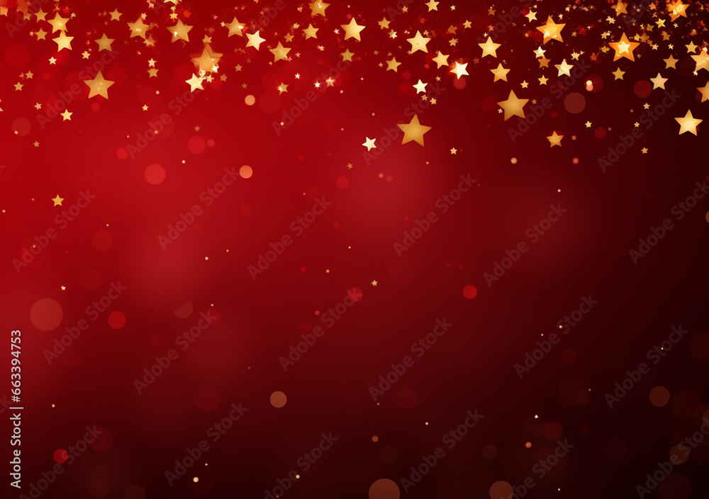 An abstract and symbolic backdrop featuring numerous golden stars against a red canvas, representing China, the nation of Asia. Generative AI.. An abstract and symbolic backdrop featuring numerous golden stars against a red canvas, representing China, the nation of Asia. Generative AI..