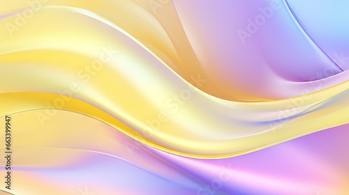  an abstract background with a wavy design in pastel colors. generative ai