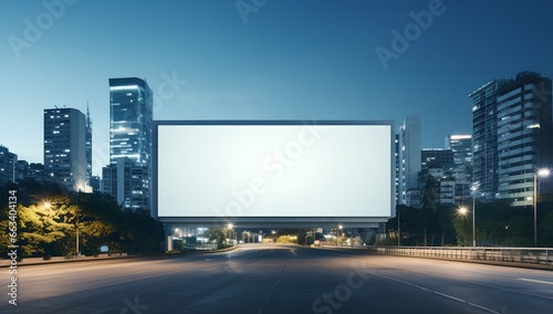 Big billboard in the city