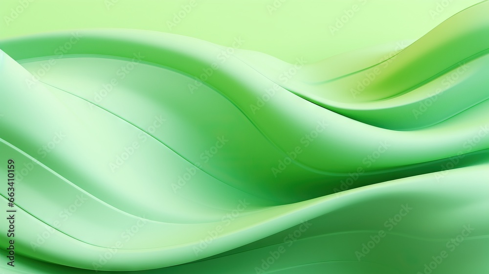 a green abstract background with wavy lines and curves on it. generative ai a green abstract background with wavy lines and curves on it. generative ai