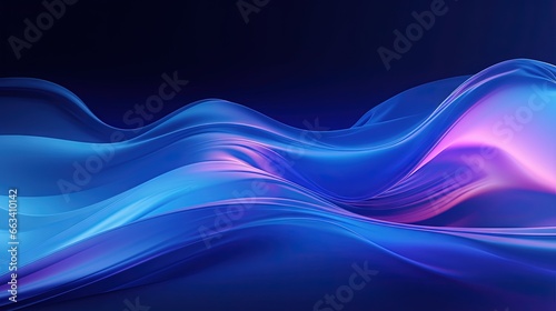  a blue and pink abstract background with wavy lines on it. generative ai