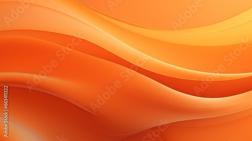  an orange background with wavy lines and a blurry wave of oranges and oranges on the bottom half of the image, with a white background area for text. generative ai